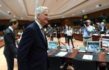 L'émissaire européen en charge des négociations sur le Brexit, Michel Barnier, le 3 mai 2017 à Bruxe