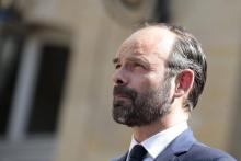 Le Premier ministre français Edouard Philippe à Matignon à Paris, le 15 mai 2017