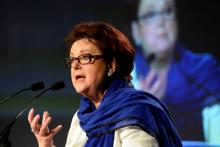 Christine Boutin buste profil