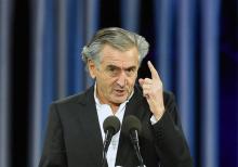 Bernard-Henri Levy, co-président du "Forum républicain contre l'abstention", le 29 septembre 2016 à 