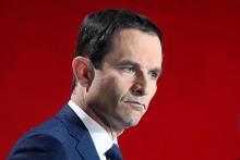 Le député des Yvelines Benoît Hamon (PS), à Paris, le 15 janvier 2017