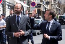 Edouard Philippe Emmanuel Macron Premier ministre Président