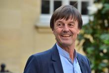 Le ministre de la Transition écologique Nicolas Hulot à Matignon, le 1er juin 2017