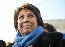 Corinne Lepage le 10 février 2017 à Montlouis-sur-Loire