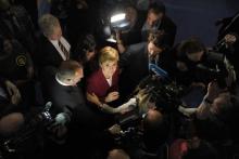 Nicola Sturgeon à Glasgow, le 9 juin 2017