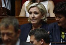 Marine Le Pen à l'Assemblée nationale le 27 juin 2017