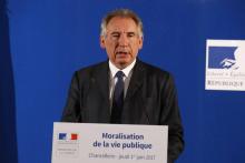 Le ministre de la Justice François Bayrou, le 1er juin 2017 à Paris