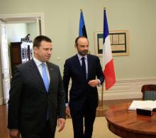 Le Premier ministre Edouard Philippe, le 26 juin 2017 à L'hôtel Matignon, à Paris