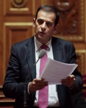 Le sénateur français Philippe Kaltenbach, le 20 décembre 2012 au Sénat à Paris