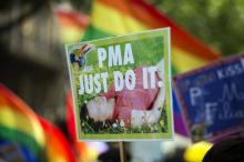 Défilé de la Gay Pride à Paris le 29 juin 2013