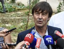 Nicolas Hulot, en déplacement à Lyon, le 26 juin 2017