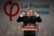 Jean-Luc Mélenchon, le 18 juin 2017 à Marseille