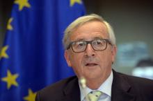 Le président de la Commission européenne Jean-Claude Juncker, le 30 mai 2017 à Bruxelles