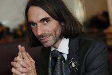 Le mathématicien français Cédric Villani, le 12 mai 2017 à Orsay, en banlieue parisienne