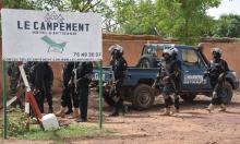 vue aérienne prise le 08 janvier 2000 d'un quartier de Bamako