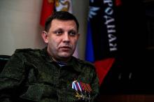 Alexandre Zakhartchenko, le dirigeant de la république rebelle autoproclamée de Donetsk (DNR), le 8 