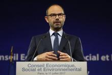 Le Premier ministre Edouard Philippe au Cese, le 11 juillet 2017 à Paris