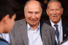 Serge Dassault au Bourget le 23 juin 2017