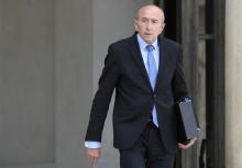 Le ministre de l'Intérieur Gérard Collomb, le 28 juillet 2017 à l'Elysée à Paris