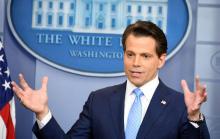 Le nouveau directeur de la communication du président américain Donald Trump, Anthony Scaramucci le 