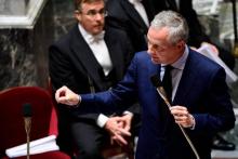 Le ministre français de l'Economie Bruno Le Maire à l'Assemblée nationale à Paris, le 5 juillet 2017