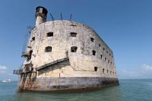 Le Fort Boyard, symbole touristique de la Charente-Maritime, le 3 mai 2017