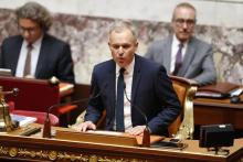 Francois de Rugy, nouveau président de l'Assemblée nationale, le 28 juin 2017 à Paris