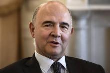 Le commissaire européen aux Affaires économiques Pierre Moscovici, à Lisbonne au Portugal, le 18 jui