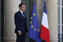 Emmanuel Macron le 23 juin 2017 à l'Elysée