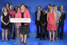 La présidente de la République en marche (REM) Catherine Barbaroux le 18 juin 2017 à Paris