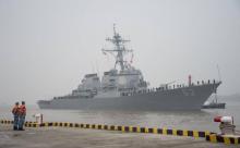 L'USS Stethem le 16 novembre 2015 à Shanghai