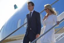 Ivanka Trump, la fille du président Donald Trump, et son mari Jared Kushner, conseiller du président