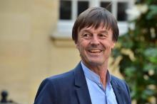 Nicolas Hulot à Paris le 1er juin 2017