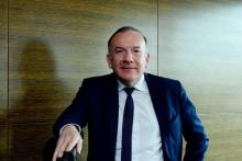 L'élection d'Emmanuel Macron est "une bonne nouvelle pour le pays", estime Pierre Gattaz, ici au siè