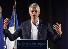 Laurent Wauquiez aux Etables, le 3 septembre 2017