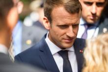 Le président français Emmanuel Macron à New York, le 19 septembre 2017