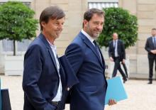 Nicolas Hulot le 29 août 2017 à Chavagne