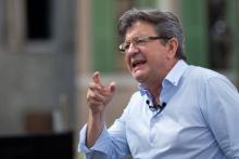 Jean-Luc Mélenchon à Marseille, le 27 août 2017