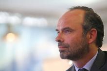 Le Premier ministre français Edouard Philippe à Châlons-en-Champagne, le 1er septembre 2017