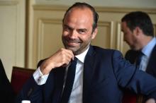 Le Premier ministre Edouard Philippe, le 18 août 2017 à Auch