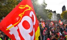 Manifestation CGT contre la réforme du Code du travail le 19 octobre 2017 à Nantes