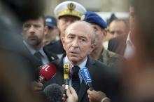 Le ministre de l'Intérieur Gérard Collomb le 1er octobre 2017 à Marseille