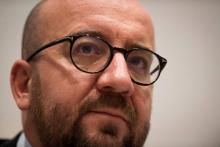 Le Premier ministre belge Charles Michel à Bruxelles le 8 novembre 2017