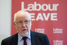 Le député travailliste Kelvin Hopkins, le 20 janvier 2016 à Londres