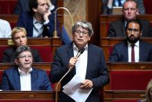 Le député LFI Eric Coquerel, à l'Assemblée nationale, le 10 juillet 2017