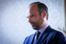 Le Premier ministre Edouard Philippe, le 02 mai 2018, à Bourges