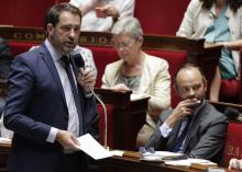 Christophe Castaner , secrétaire d'Etat aux relations au Parlement, à l'Assemblée Nationale le 26 juin 2018