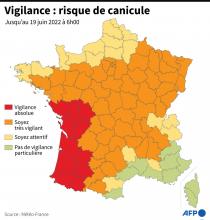 La France Passe Le Pic De La Canicule En Dépassant Les 40 °C Dans Le ...