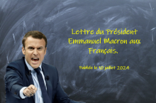 Lettre de Macron 