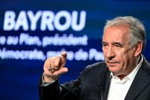 François Bayrou, président du MoDem, lors de l'université d'été du parti, le 25 septembre 2022 à